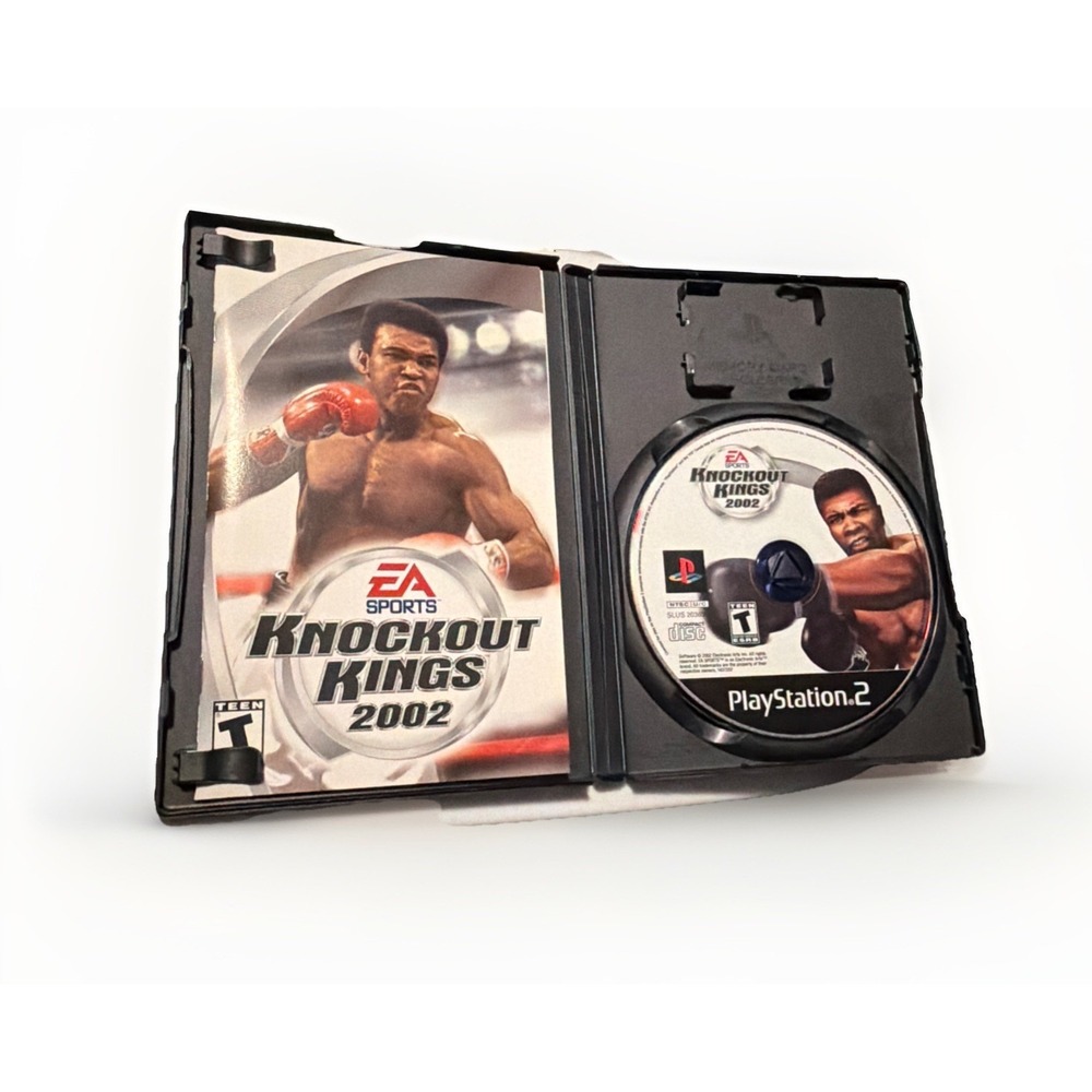 Knockout Kings 2002 PS2 PlayStation 2 - Complete CIB TESTED